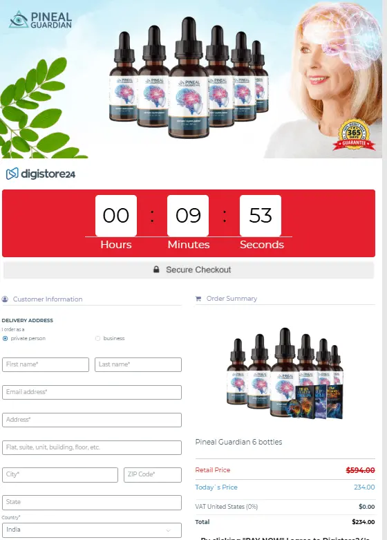 Pineal Guardian - Order Page